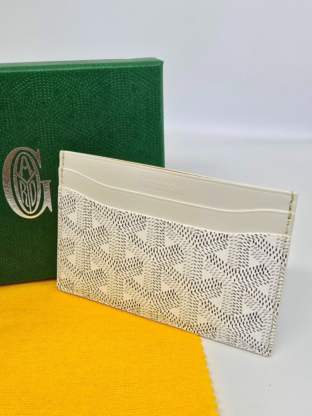 BRAND NEW - GOYARD - Saint Sulpice Card Holder - White